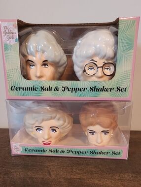 Golden Girls - Ceramic Salt & Pepper Shaker Sets (2)